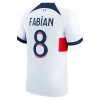 Maglia ufficiale Paris Saint Germain Fabian 8 Trasferta 2023-24 per Uomo